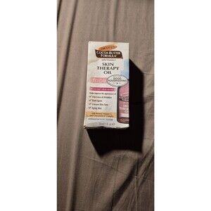 New Palmer's Skin Therapy Face Oil  1oz Fine Lines Wrinkles Dark Spot Dented Box